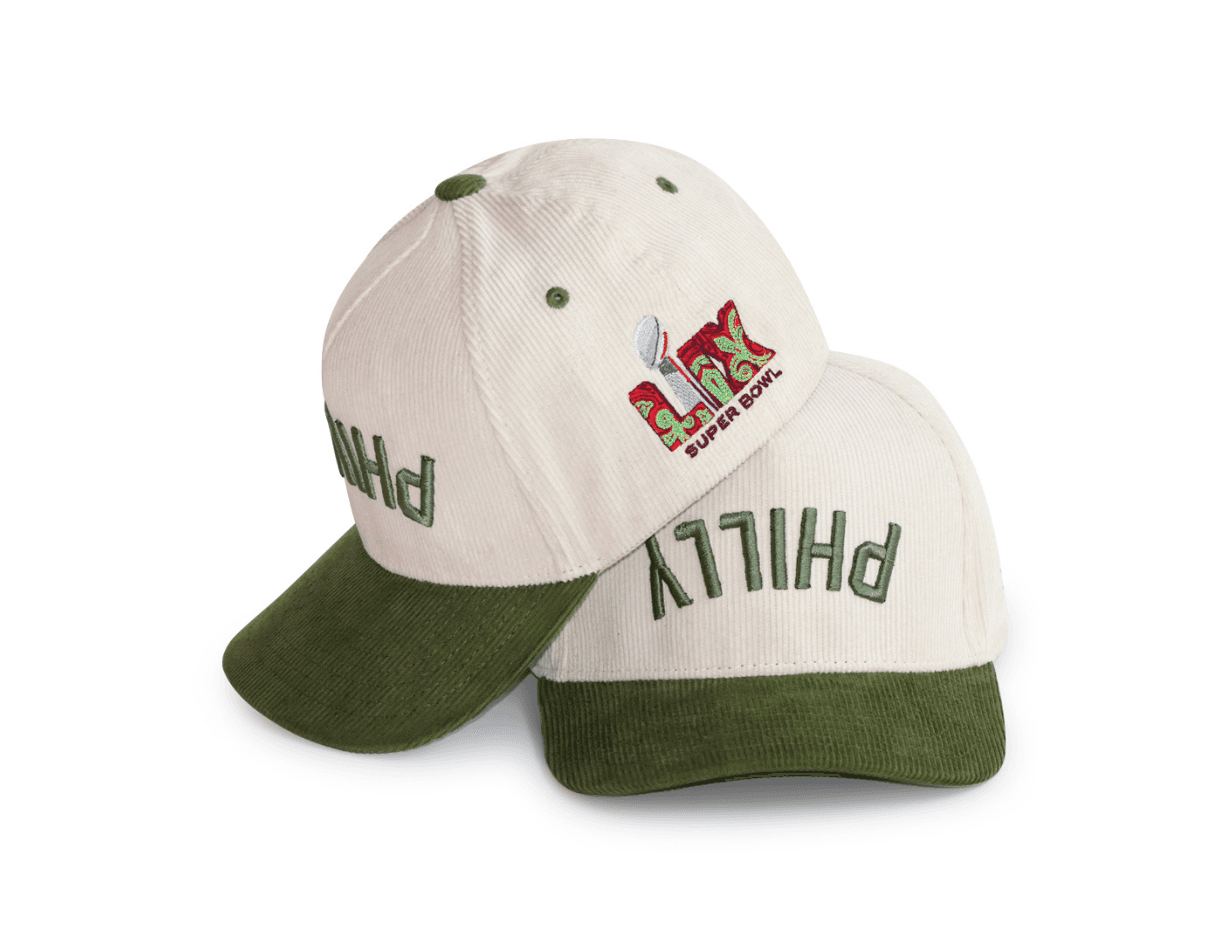 Philadelphia Eagles Two-Tone Corduroy Hat 