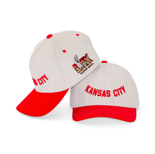 Kansas City Chiefs Two-Tone Corduroy Hat 